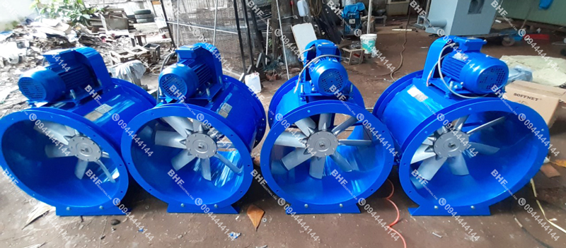 Quạt hút bụi sơn công nghiệp