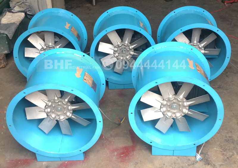 Quạt hướng trục tròn chống cháy nổ