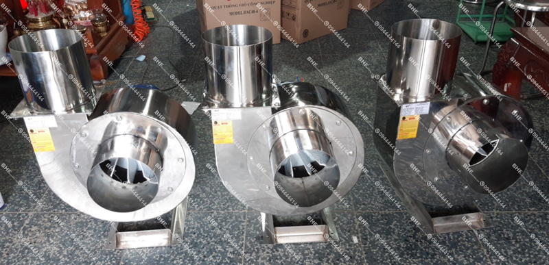 Quạt con sò inox 304