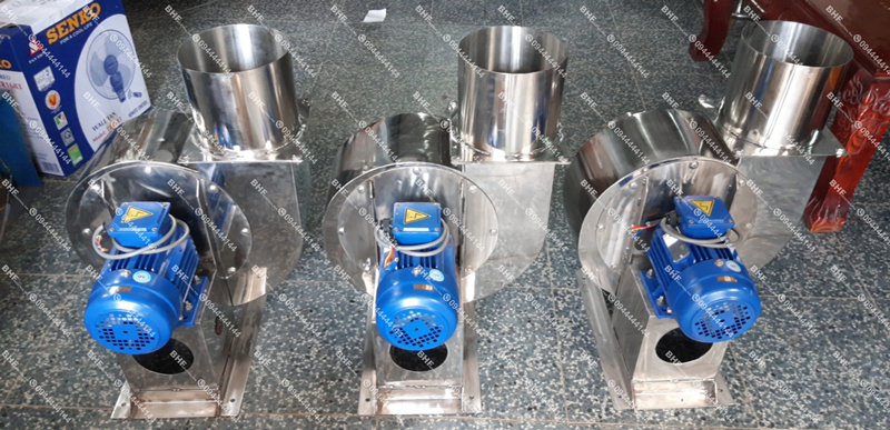 Quạt inox hút khí thải ăn mòn