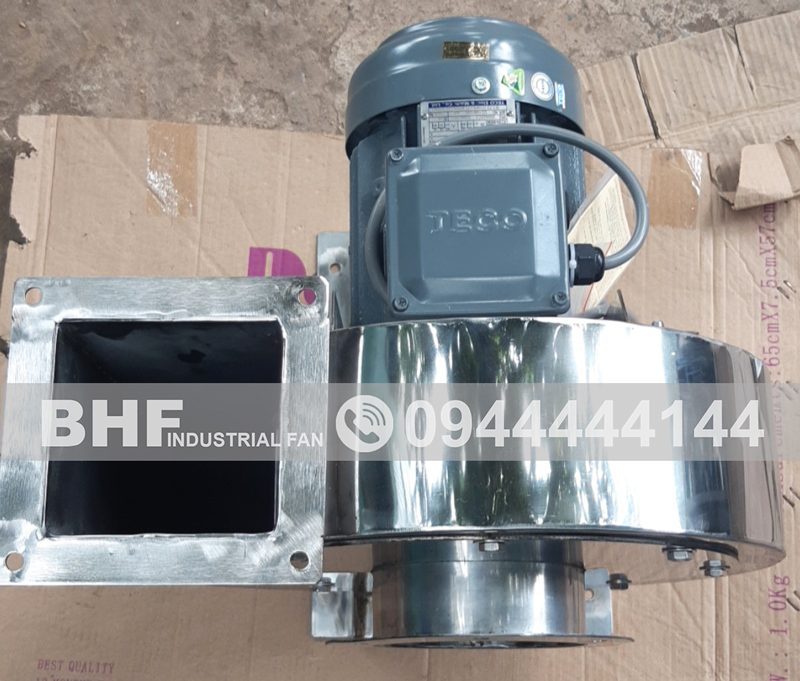 Quạt hút ly tâm inox motor chống cháy nổ - kiểu truyền động trực tiếp