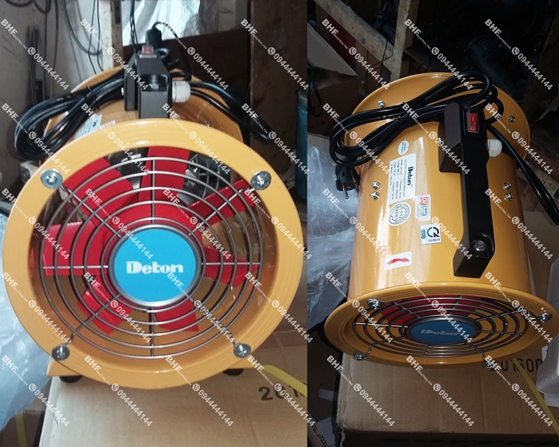 Quạt hút xách tay Deton DVT-20