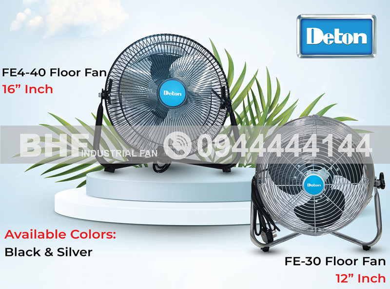 Quạt sàn chân quỳ Deton FE-45