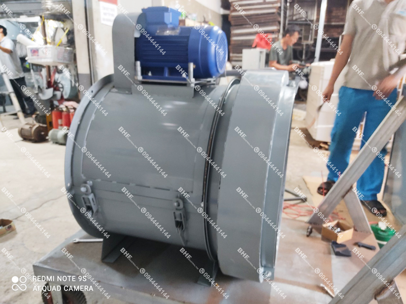 Quạt Thổi Hơi Nóng Bằng Điện Trở 12KW
