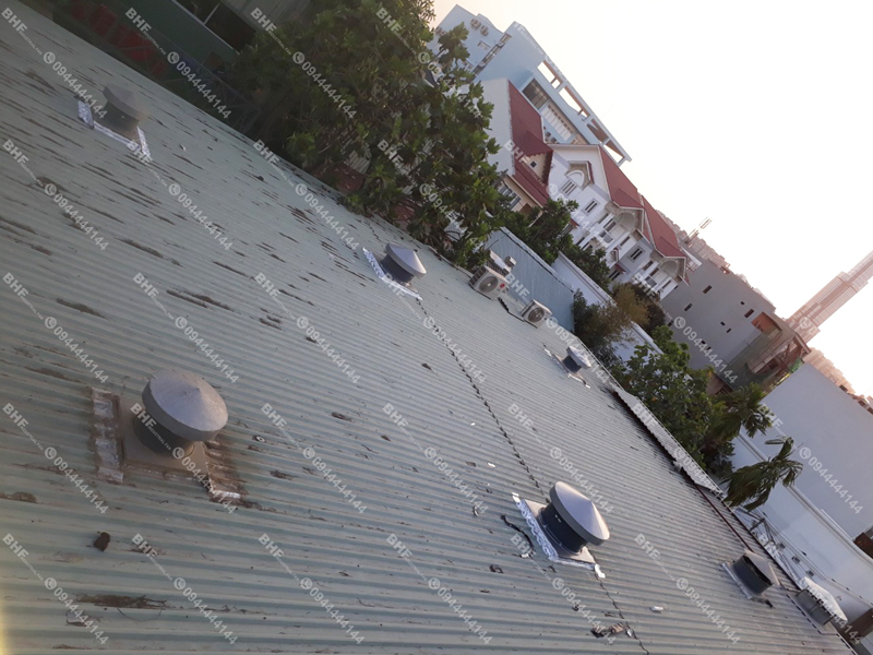 Chuyên Lắp Đặt Quạt Thông Gió Mái Nhà