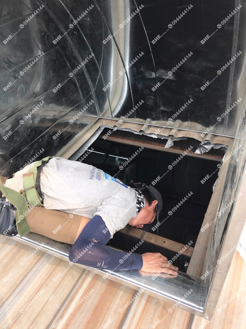 Nhận khảo sát, thi công và lắp đặt quạt thông gió lắp mái nhà xưởng