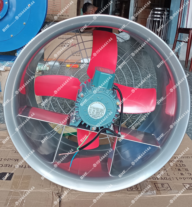 Quạt Thông Gió Tròn Motor Khía Tản Nhiệt Soffnet SF-5B