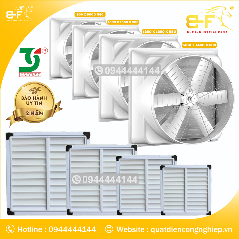 Quạt Thông Gió Composite Soffnet DFC