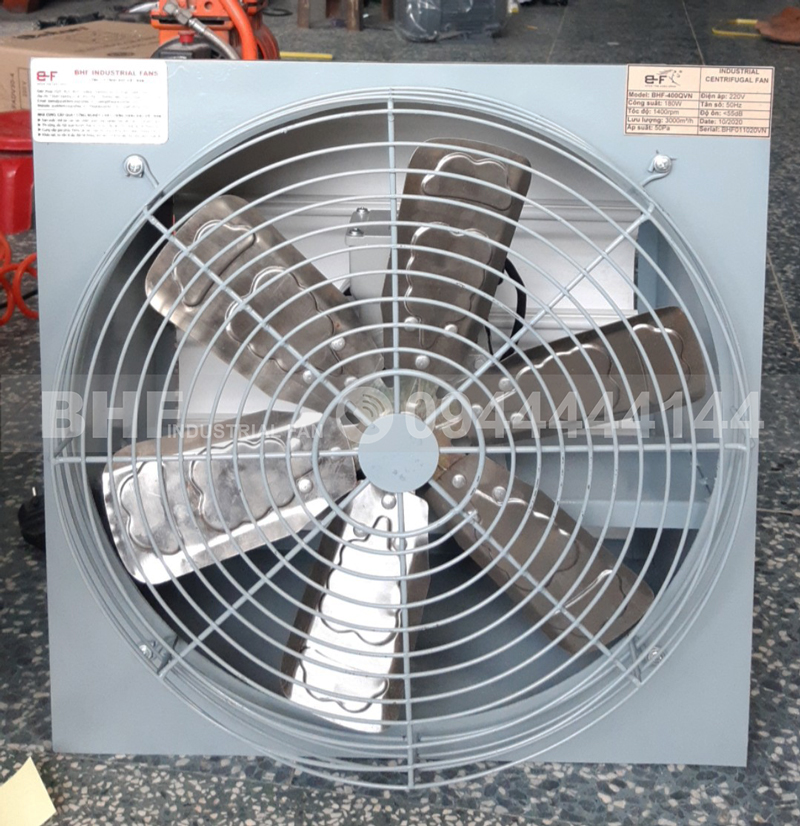 Quạt thông gió giá rẻ khung 400x400mm