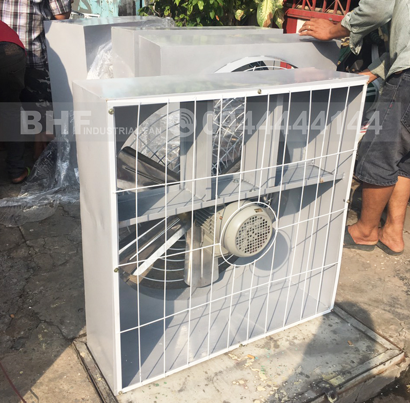 Quạt thông gió vuông giá rẻ khung 900x900mm