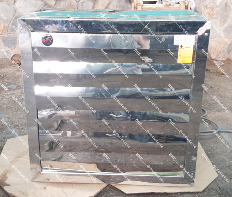 quạt thông gió vuông gián tiếp inox 304