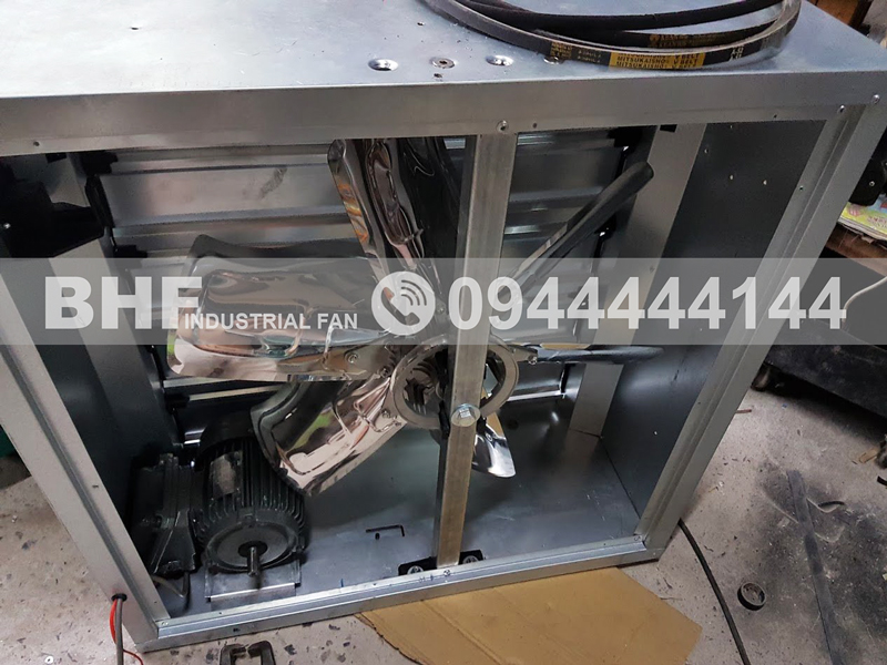 Quạt thông gió vuông motor teco chống cháy nổ