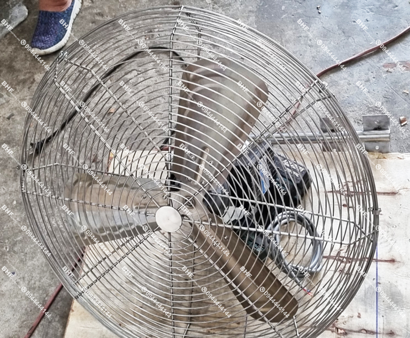 Quạt treo tường công nghiệp inox 304