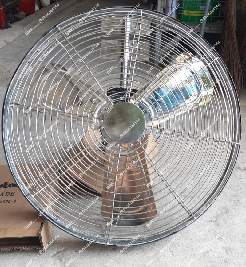 Quạt gắn tường công nghiệp inox 304