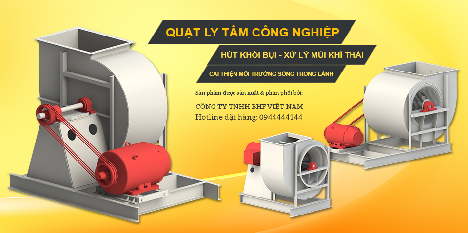 Quạt hút ly tâm công nghiệp