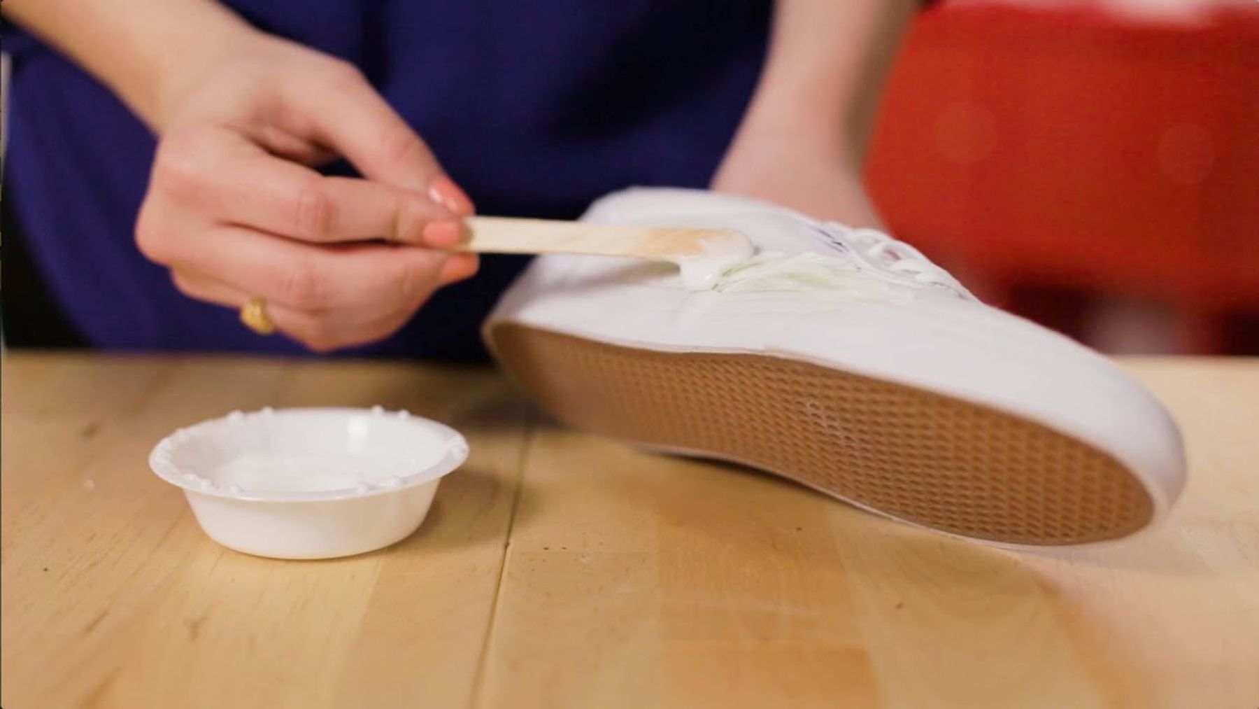 cha giay bang kem danh rang