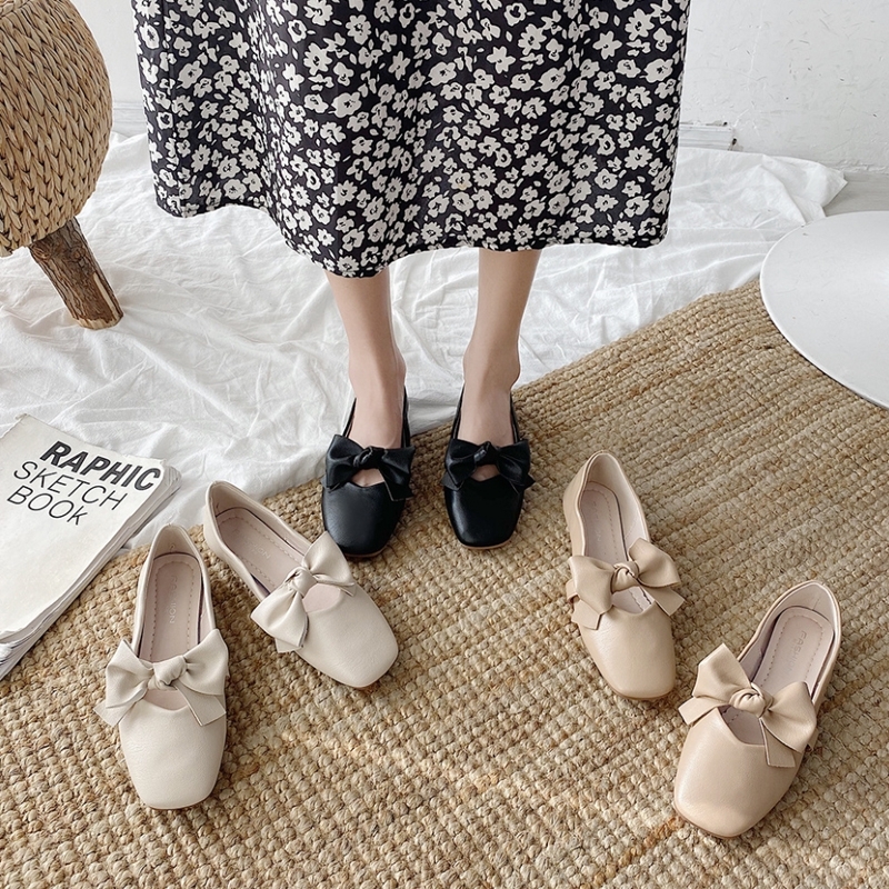 Giày búp bê mũi vuông