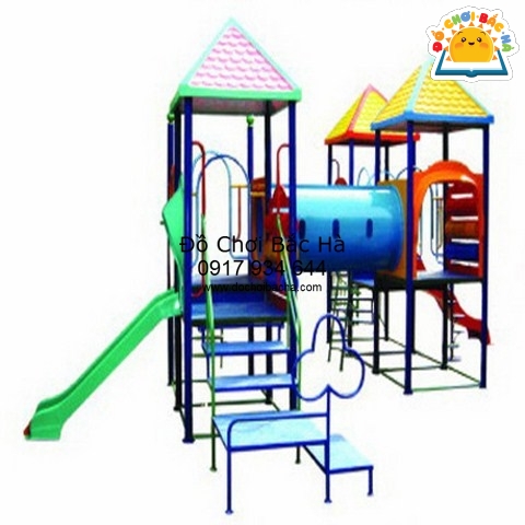cầu trượt cho bé mầm non