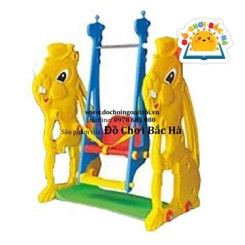 xích đu con thỏ cho bé