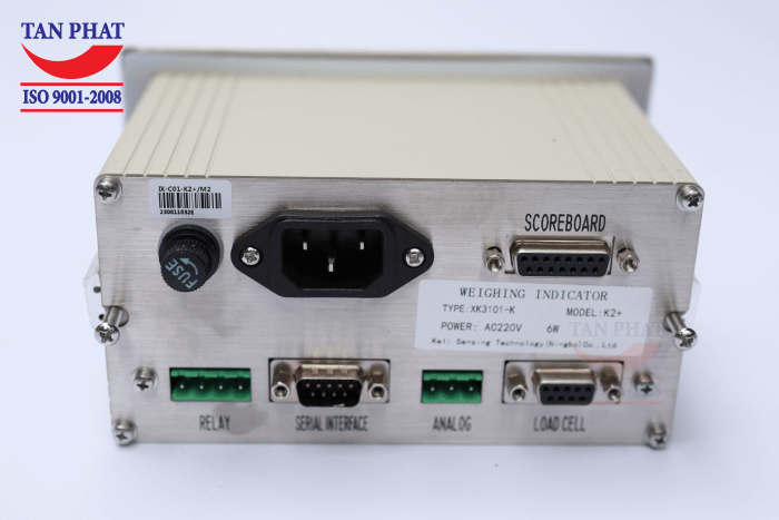 XK3101K sở hữu nhiều cổng kết nối với các thiết bị ngoại vi