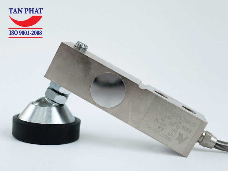 Loadcell SQB 500kg có thiết kế 1 đầu gắn cố định với bàn cân, 1 đầu là chân đế thả tự do giúp bàn cân không bị ngấm nước khi sử dụng trong môi trường ẩm