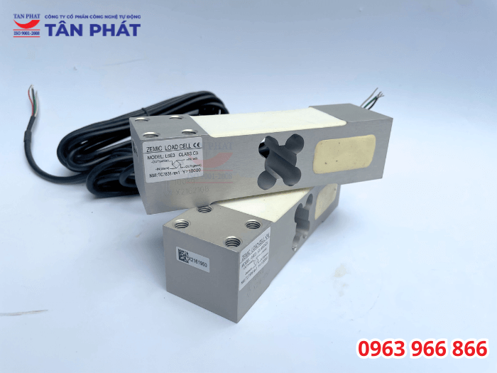 Loadcell L6E3 có thiết kế dạng thanh, chất liệu từ hợp kim nhôm (Aluminium)