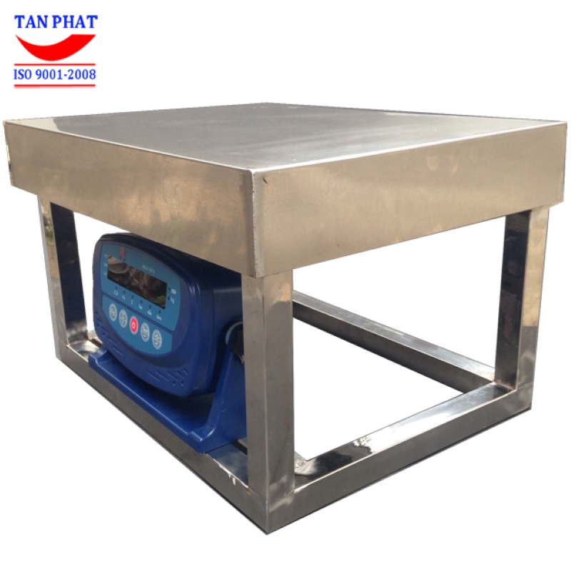 Cân bàn điện tử hộp vuông với khung cân từ inox chống gỉ