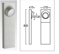Đèn Led sân vườn cảnh quan L&E BLL 210