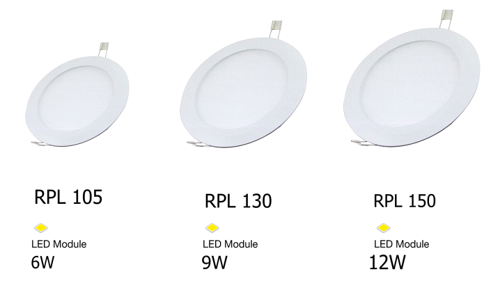 Đèn Led downlight âm trần L&E