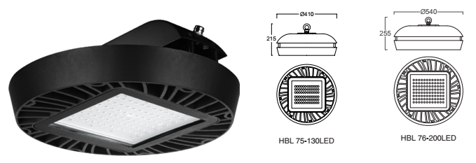 Đèn Led highbay, đèn Led nhà xưởng, đèn Led công nghiệp L&E