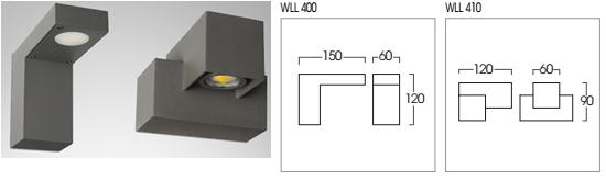 Đền Led gắn tường ngoài nhà L&E