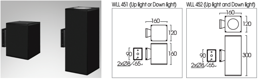 Đèn Led chiếu hắt tường ngoài nhà L&E