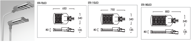 Đèn đường Led L&E