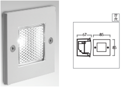 ĐÈN LED GẮN TƯỜNG, VÁCH NGOÀI NHÀ L&E