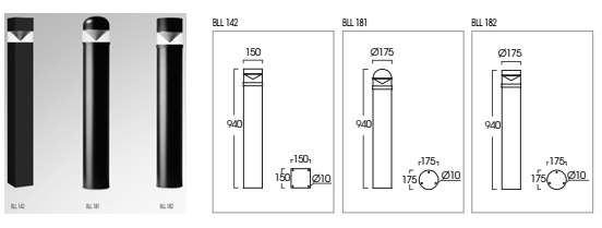 Đèn Led sân vườn L&E