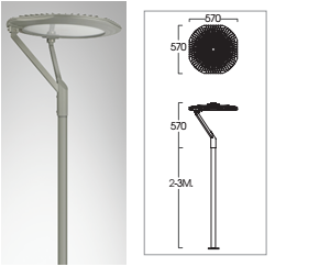 Đèn led sân vườn cảnh quan L&E