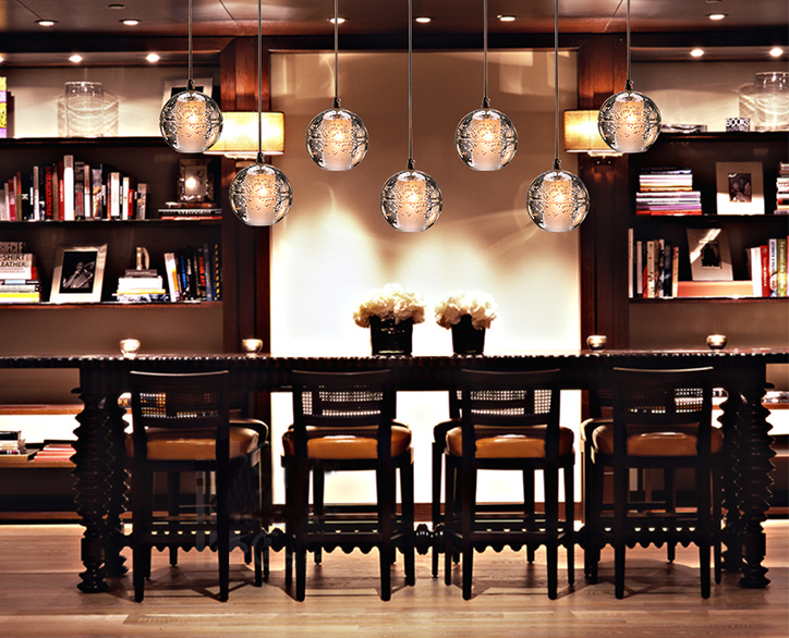 Đèn thả thủy tinh Bocci