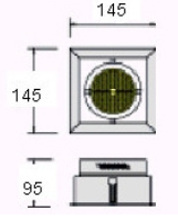 Đèn downlight âm xoay âm trần