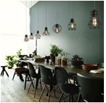 Đèn thả sắt nfheej thuật