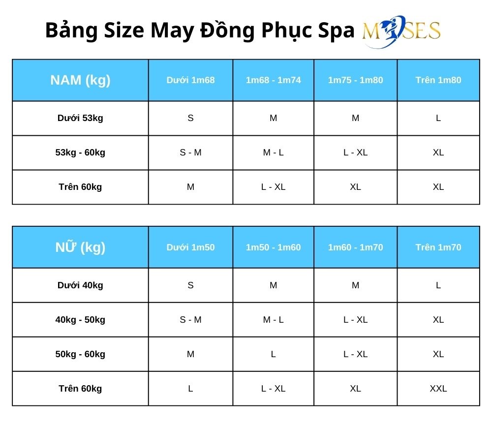 đồng phục lễ tân spa