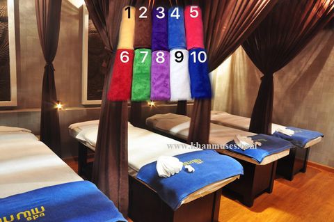 Tổng hợp những loại khăn không thể thiếu trong các cơ sở spa thẩm mỹ viện