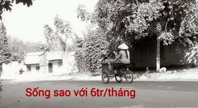 SỐNG SAO VỚI 6 TRIỆU / THÁNG ?