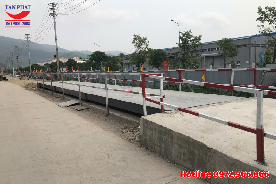 Lắp đặt và kiểm định cân ô tô 80 tấn tại Đông Mai, Quảng Ninh