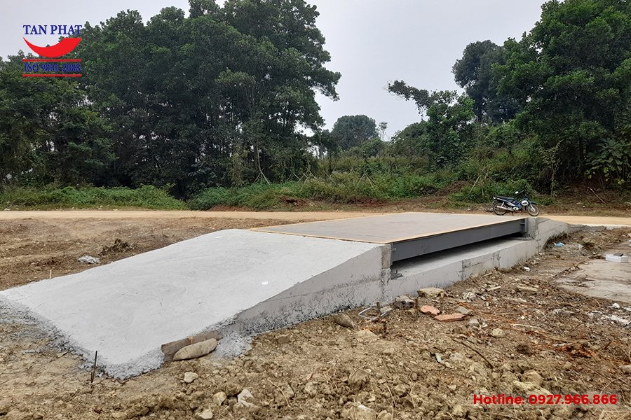 Cân ô tô 40 tấn lắp nổi