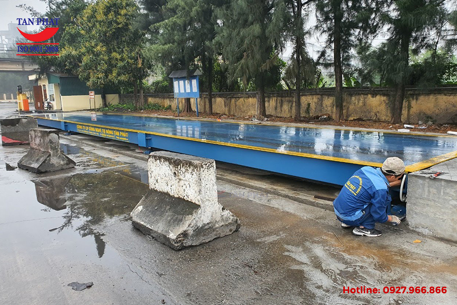 Cân ô tô bị nhảy số