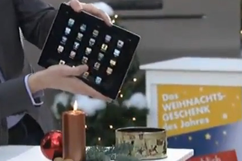 Màn ảo thuật kỳ lạ với iPad của nghệ sĩ người Đức