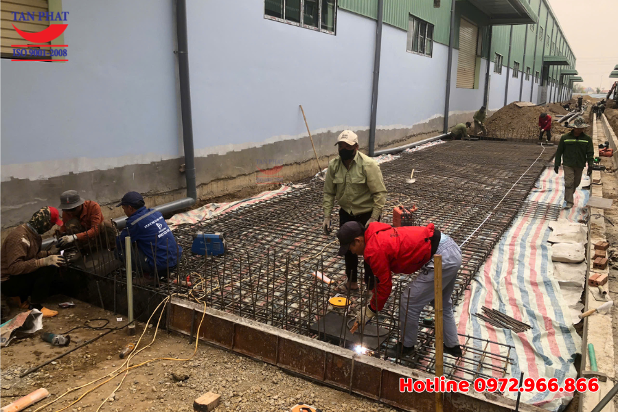 Bàn giao trạm cân ô tô 100 tấn tại Ân Thi, Hưng Yên