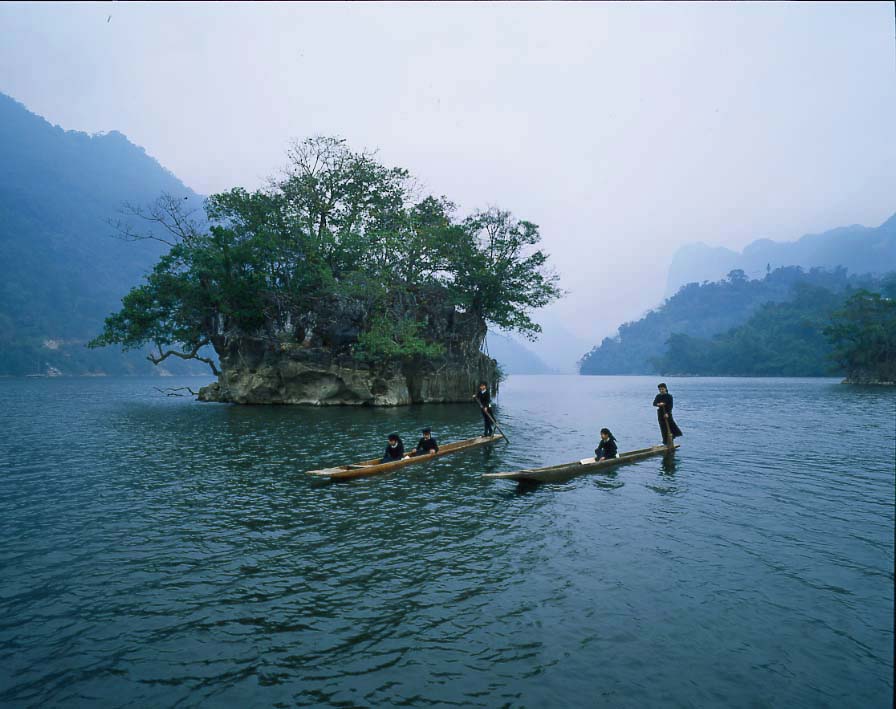 hồ ba bể - du lịch minh anh