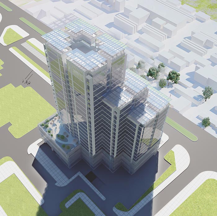 hình ảnh công trình Tòa nhà đất Hồ Tây - West lake công ty cổ phần vro tư vấn thiết kế kết cấu