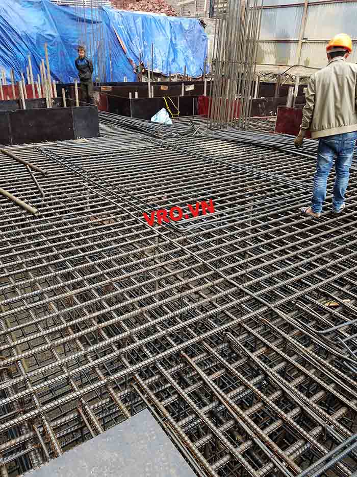 Hình  ảnh thi công móng hộp công trình seaview cát bà hải phòng